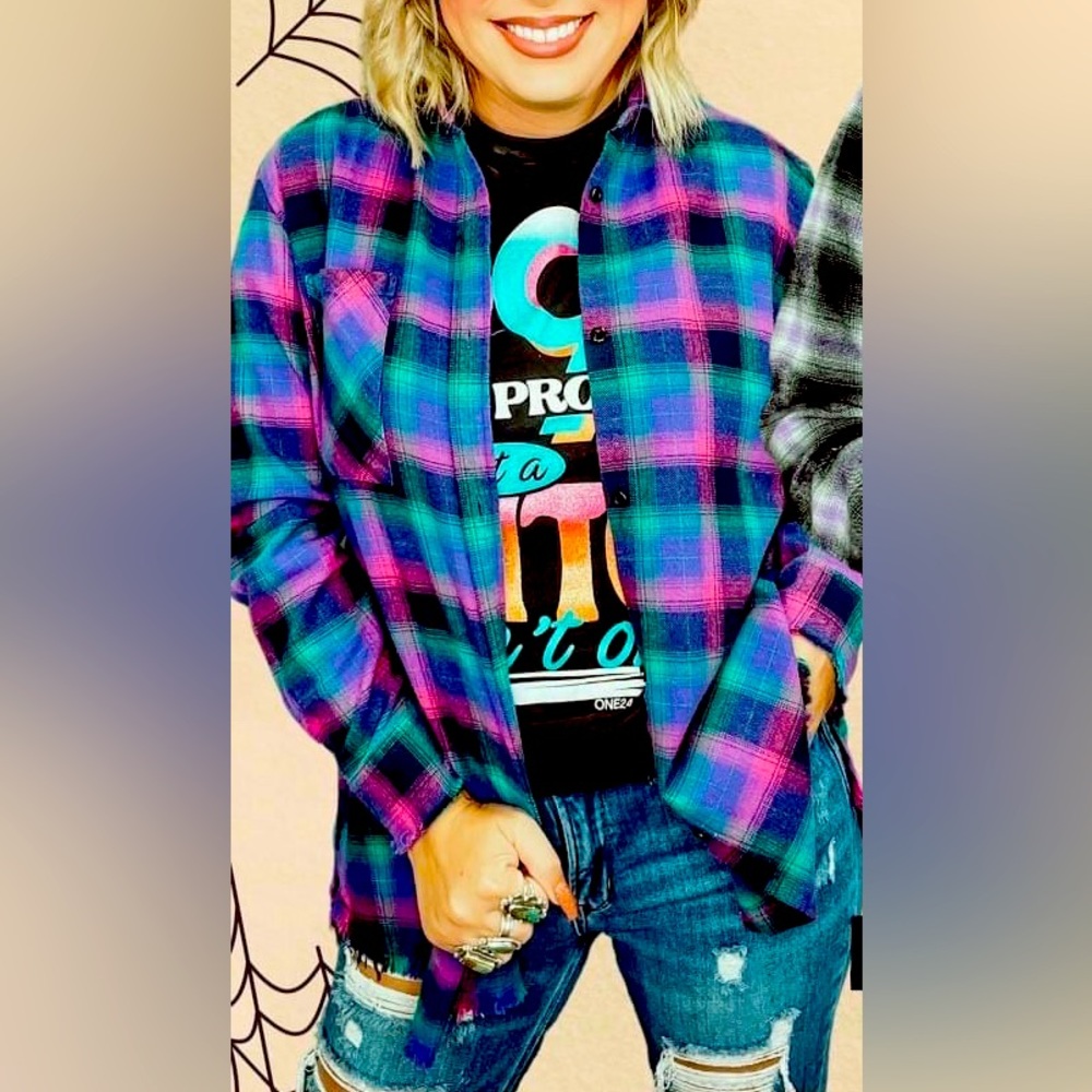 Mermaid Flannel